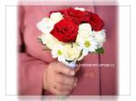 kytice na svatbu pro maminky a babičky z růží