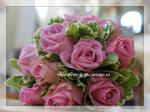 kytice na svatbu z růží pro svědkyně a družičky